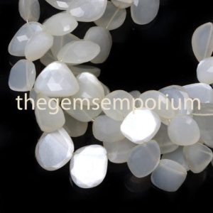 Shop Moonstone Chip & Nugget Beads! White Moonstone faceted table cut nugget Shape Beads, Moonstone nugget Shape Beads, White Moonstone faceted Beads, White Moonstone beads | Natural genuine chip Moonstone beads for beading and jewelry making.  #jewelry #beads #beadedjewelry #diyjewelry #jewelrymaking #beadstore #beading #affiliate #ad