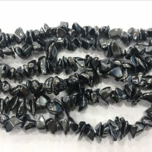 Shop Hematite Chip & Nugget Beads! Natural Hematite 5-8mm Chips Genuine Loose Black Nugget Beads 15 inch Jewelry Supply Bracelet Necklace Material Support Wholesale | Natural genuine chip Hematite beads for beading and jewelry making.  #jewelry #beads #beadedjewelry #diyjewelry #jewelrymaking #beadstore #beading #affiliate #ad
