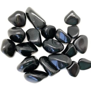 Shop Tumbled Obsidian Crystals & Pocket Stones! Black Obsidian Stone (0.5" – 2") – tumbled stones – Black Obsidian Crystal – healing crystals – Black Obsidian stone – root chakra stones | Natural genuine stones & crystals in various shapes & sizes. Buy raw cut, tumbled, or polished gemstones for making jewelry or crystal healing energy vibration raising reiki stones. #crystals #gemstones #crystalhealing #crystalsandgemstones #energyhealing #affiliate #ad