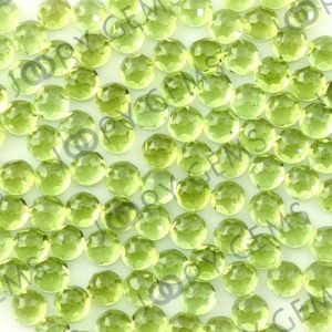Peridot Rose Cut Cabochon 4mm Round – per stone | Natural genuine stones & crystals in various shapes & sizes. Buy raw cut, tumbled, or polished gemstones for making jewelry or crystal healing energy vibration raising reiki stones. #crystals #gemstones #crystalhealing #crystalsandgemstones #energyhealing #affiliate #ad