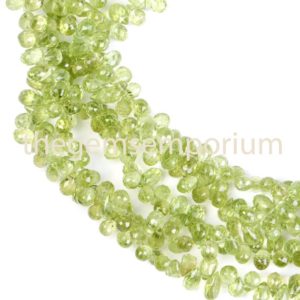 Shop Peridot Bead Shapes! Peridot faceted briolette drop Shape Beads, 3X5-3.5X7MM Peridot faceted Beads, Peridot , Peridot Beads | Natural genuine other-shape Peridot beads for beading and jewelry making.  #jewelry #beads #beadedjewelry #diyjewelry #jewelrymaking #beadstore #beading #affiliate #ad