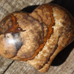 Picture Jasper Puffy Heart Pocket, Worry Healing Stone with Positive Healing Energy! | Natural genuine stones & crystals in various shapes & sizes. Buy raw cut, tumbled, or polished gemstones for making jewelry or crystal healing energy vibration raising reiki stones. #crystals #gemstones #crystalhealing #crystalsandgemstones #energyhealing #affiliate #ad