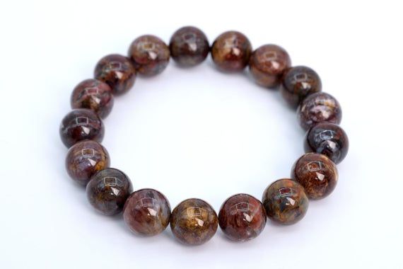17 Pcs - 12mm Pietersite Beads Grade Aaa Genuine Natural Round Gemstone Loose Beads (105766)