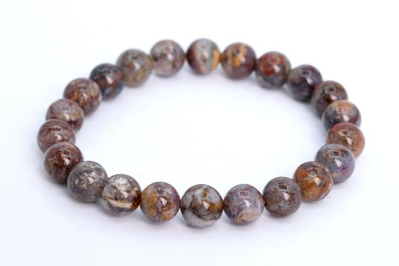 22 Pcs - 8mm Pietersite Beads Grade Aaa Genuine Natural Round Gemstone Loose Beads (105671)