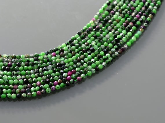 Ruby Zoisite Beads, Ruby Zoisite Faceted Beads, Ruby Zoisite Round Shape, Zoisite Gemstone Beads, Zoisite Jewelry Beads, Zoisite Loose Beads