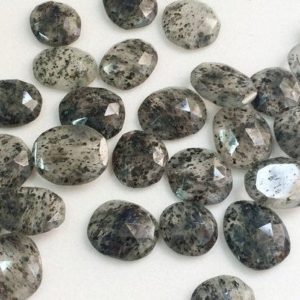 Shop Rutilated Quartz Cabochons! 16-20mm Black Rutilated Quartz Rose Cut Cabochon, Black Rutile Faceted Flat Back Cabochons, 5 Pieces Rutile Cabochons For Jewelry – KRS344 | Natural genuine stones & crystals in various shapes & sizes. Buy raw cut, tumbled, or polished gemstones for making jewelry or crystal healing energy vibration raising reiki stones. #crystals #gemstones #crystalhealing #crystalsandgemstones #energyhealing #affiliate #ad