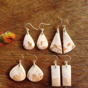 Shop Scolecite Jewelry! Silver Scolecite earrings. Sterling silver only. | Natural genuine Scolecite jewelry. Buy crystal jewelry, handmade handcrafted artisan jewelry for women.  Unique handmade gift ideas. #jewelry #beadedjewelry #beadedjewelry #gift #shopping #handmadejewelry #fashion #style #product #jewelry #affiliate #ad