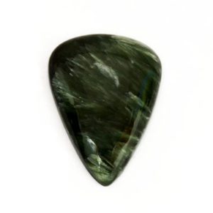 Shop Seraphinite Stones & Crystals! Seraphinite Cabochon Stone (26mm x 19mm x 5mm) 17.5cts – Drop Cabochon | Natural genuine stones & crystals in various shapes & sizes. Buy raw cut, tumbled, or polished gemstones for making jewelry or crystal healing energy vibration raising reiki stones. #crystals #gemstones #crystalhealing #crystalsandgemstones #energyhealing #affiliate #ad