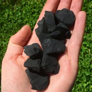 raw shungite stone 0.5" – 1"  – raw stones – healing crystals and stones – shungite stone – emf protection stones – root chakra stones | Natural genuine stones & crystals in various shapes & sizes. Buy raw cut, tumbled, or polished gemstones for making jewelry or crystal healing energy vibration raising reiki stones. #crystals #gemstones #crystalhealing #crystalsandgemstones #energyhealing #affiliate #ad