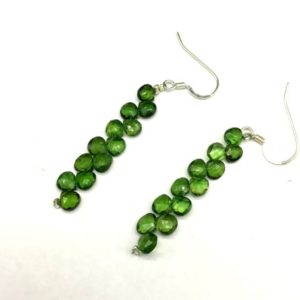 Shop Green Tourmaline Earrings! Green Tourmaline Faceted Pears Natural Gemstone Earrings | Natural genuine Green Tourmaline earrings. Buy crystal jewelry, handmade handcrafted artisan jewelry for women.  Unique handmade gift ideas. #jewelry #beadedearrings #beadedjewelry #gift #shopping #handmadejewelry #fashion #style #product #earrings #affiliate #ad