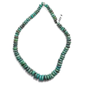 Shop Turquoise Beads! Genuine Blue Green Turquoise Graduated Smooth Rondelle Beads 8-14mm 15.5" Strd | Natural genuine beads Turquoise beads for beading and jewelry making.  #jewelry #beads #beadedjewelry #diyjewelry #jewelrymaking #beadstore #beading #affiliate #ad