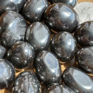Shop Apache Tears Stones & Crystals! 1 Apache Tears Tumbled Polished Gemstone Crystal | Natural genuine stones & crystals in various shapes & sizes. Buy raw cut, tumbled, or polished gemstones for making jewelry or crystal healing energy vibration raising reiki stones. #crystals #gemstones #crystalhealing #crystalsandgemstones #energyhealing #affiliate #ad