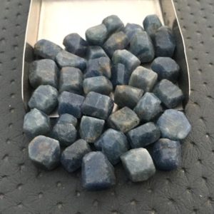 Shop Raw & Rough Sapphire Stones! 10 Pieces Sapphire Raw 8-10 MM Raw,Loose Gemstone Untreated Sapphire Rough,Natural Blue Sapphire Rough Gemstone, AAA Grade Sapphire Rough | Natural genuine stones & crystals in various shapes & sizes. Buy raw cut, tumbled, or polished gemstones for making jewelry or crystal healing energy vibration raising reiki stones. #crystals #gemstones #crystalhealing #crystalsandgemstones #energyhealing #affiliate #ad