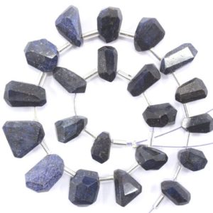 Shop Sapphire Chip & Nugget Beads! 21 Piece Nuggets Beads Blue Sapphire Nuggets,Size 6×9-10×12 MM Natural Blue Sapphire Nuggets Beads,Sapphire September Birthstone, Wholesale | Natural genuine chip Sapphire beads for beading and jewelry making.  #jewelry #beads #beadedjewelry #diyjewelry #jewelrymaking #beadstore #beading #affiliate #ad