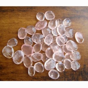 Shop Rose Quartz Cabochons! 6 Pieces 14mm To 17mm Each Rose Quartz Pink Color Rose Cut Flat Loose Cabochons RS24 | Natural genuine stones & crystals in various shapes & sizes. Buy raw cut, tumbled, or polished gemstones for making jewelry or crystal healing energy vibration raising reiki stones. #crystals #gemstones #crystalhealing #crystalsandgemstones #energyhealing #affiliate #ad
