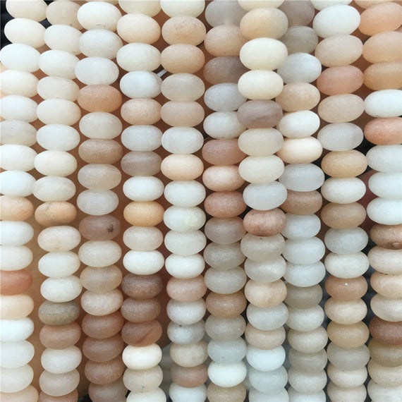 8x5mm Matte Aventurine Rondelle Beads,gemstones Beads , Wholesale Beads