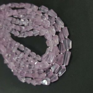 Shop Morganite Chip & Nugget Beads! AAA+ Natural Rose Quartz Leaser Cut Faceted Nuggets Shape Beads 10-15mm, AAA Grade Natural Gemstone Quartz Stone 15"strand | Natural genuine chip Morganite beads for beading and jewelry making.  #jewelry #beads #beadedjewelry #diyjewelry #jewelrymaking #beadstore #beading #affiliate #ad