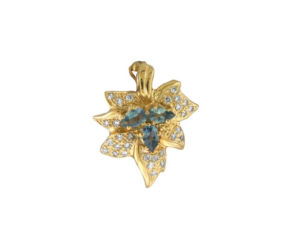 Alexandrite Diamond Pendant -natural Alexandrite- In 14k Yellow Gold With Certificate!! Free Shipping In The Usa