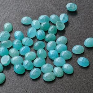 Shop Amazonite Cabochons! 5x7mm Amazonite Cabochons, Natural Amazonite Flat Back Plain Oval Cabochons, Amazonite For Jewelry (5 Pcs To 10 Pcs Options) – Pdg254 | Natural genuine stones & crystals in various shapes & sizes. Buy raw cut, tumbled, or polished gemstones for making jewelry or crystal healing energy vibration raising reiki stones. #crystals #gemstones #crystalhealing #crystalsandgemstones #energyhealing #affiliate #ad