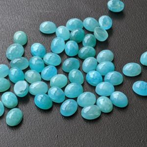 Shop Amazonite Cabochons! 6x8mm Amazonite Cabochons, Natural Amazonite Flat Back Plain Oval Cabochons, Amazonite For Jewelry (5 Pcs To 10 Pcs Options) – PDG253 | Natural genuine stones & crystals in various shapes & sizes. Buy raw cut, tumbled, or polished gemstones for making jewelry or crystal healing energy vibration raising reiki stones. #crystals #gemstones #crystalhealing #crystalsandgemstones #energyhealing #affiliate #ad