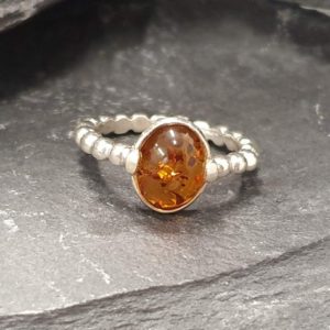 Shop Amber Rings! Amber Ring, Natural Amber, Yellow Amber Ring, Taurus Birthstone, Silver Oval Ring, Vintage Amber Rings, Yellow Gemstone, Solid Silver Ring | Natural genuine Amber rings, simple unique handcrafted gemstone rings. #rings #jewelry #shopping #gift #handmade #fashion #style #affiliate #ad