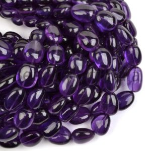 Shop Amethyst Chip & Nugget Beads! Amethyst Plain Smooth Nugget Beads , 12-17 MM Amethyst Plain Beads, Smooth Amethyst Beads, Amethyst Nugget Shape Beads, African Amethyst | Natural genuine chip Amethyst beads for beading and jewelry making.  #jewelry #beads #beadedjewelry #diyjewelry #jewelrymaking #beadstore #beading #affiliate #ad
