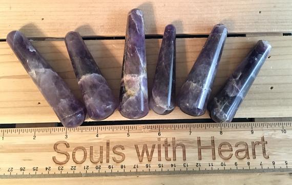 Amethyst Gemstone Healing Wand,healing Stone, Healing Crystal, Chakra  Stone, Spiritual Stone