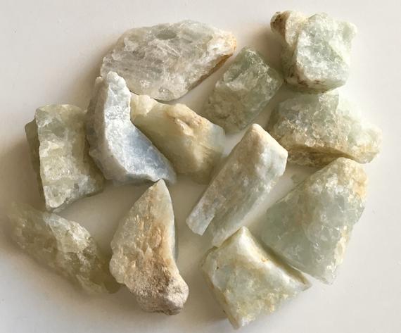 Aquamarine Raw Natural Stone, Stone Of Courage, Healing Stone, Spiritual Stone, Healing Stone, Healing Crystal, Chakra Stone