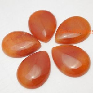 Shop Aventurine Pendants! Natural red aventurine plain cabochon sized 30 by 40 mm, tear drop gemstone pendant, red aventurine pendant for necklace, jewelry supply | Natural genuine Aventurine pendants. Buy crystal jewelry, handmade handcrafted artisan jewelry for women.  Unique handmade gift ideas. #jewelry #beadedpendants #beadedjewelry #gift #shopping #handmadejewelry #fashion #style #product #pendants #affiliate #ad