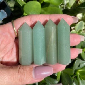 Shop Generator Crystals! Green aventurine  tower, green aventurine  generator, wealth, prosperity, creativity | Natural genuine stones & crystals in various shapes & sizes. Buy raw cut, tumbled, or polished gemstones for making jewelry or crystal healing energy vibration raising reiki stones. #crystals #gemstones #crystalhealing #crystalsandgemstones #energyhealing #affiliate #ad