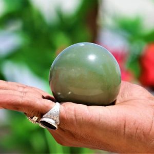 Shop Aventurine Shapes! Natural Green Aventurine 65MM Healing Power Reiki Aura Meditation Sphere Ball | Natural genuine stones & crystals in various shapes & sizes. Buy raw cut, tumbled, or polished gemstones for making jewelry or crystal healing energy vibration raising reiki stones. #crystals #gemstones #crystalhealing #crystalsandgemstones #energyhealing #affiliate #ad