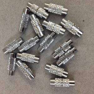 Shop Findings for Jewelry Making! Base metal Small  barrel screw clasp  4mmx 11mm | Shop jewelry making and beading supplies, tools & findings for DIY jewelry making and crafts. #jewelrymaking #diyjewelry #jewelrycrafts #jewelrysupplies #beading #affiliate #ad