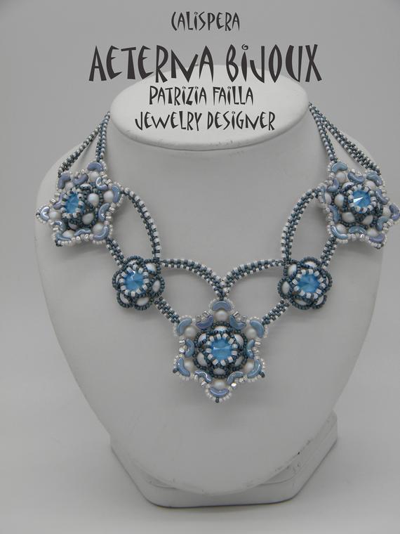 Beading Tutorials And Patterns Calispéra, Beadwork, Bead Pattern, Bead Tutorial, Beading, Bead Instruction, Pattern, Beading Instructions