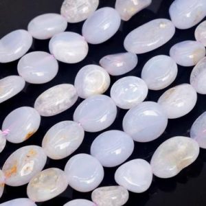 Shop Blue Lace Agate Chip & Nugget Beads! Genuine Natural Blue Lace Agate Loose Beads Grade A Pebble Nugget Shape 8-10mm | Natural genuine chip Blue Lace Agate beads for beading and jewelry making.  #jewelry #beads #beadedjewelry #diyjewelry #jewelrymaking #beadstore #beading #affiliate #ad