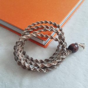 Shop Hemp Jewelry! Brown Multicolor Hemp Wrap, Hemp Bracelet, Hemp Jewelry, Hippy Jewelry, Hemp Anklet, Long Hemp Necklace, Hemp Lanyard, Wrap Bracelet, Hippie | Shop jewelry making and beading supplies, tools & findings for DIY jewelry making and crafts. #jewelrymaking #diyjewelry #jewelrycrafts #jewelrysupplies #beading #affiliate #ad