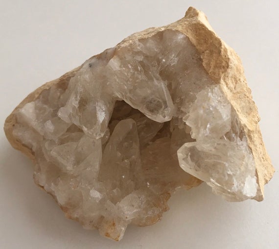 Calcite Small Gold Crystal Cluster,spiritual Stone, Healing Stone, Healing Crystal, Chakra