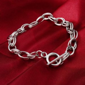 Shop Charm Bracelet Blanks! Charm Bracelet Blanks Silver Charm Bracelets Double Link Chain Bracelets Toggle Clasps Bracelets Wholesale Bracelets Jewelry Making 20pcs | Shop jewelry making and beading supplies, tools & findings for DIY jewelry making and crafts. #jewelrymaking #diyjewelry #jewelrycrafts #jewelrysupplies #beading #affiliate #ad