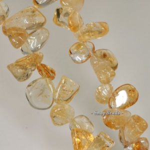 Shop Citrine Chip & Nugget Beads! 22×8-10x8mm Citrine Quartz Gemstone Pebble Nugget Loose Beads 7.5 inch Half Strand (90191503-B42-595) | Natural genuine chip Citrine beads for beading and jewelry making.  #jewelry #beads #beadedjewelry #diyjewelry #jewelrymaking #beadstore #beading #affiliate #ad