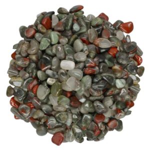 Shop Tumbled Bloodstone Crystals & Pocket Stones! Digging Dolls: 18 lbs Tumbled Bloodstone (Sephtonite) Stones from Africa – 0.40" to 0.60" avg. -Beautiful Polished Rocks! (Size #4) | Natural genuine stones & crystals in various shapes & sizes. Buy raw cut, tumbled, or polished gemstones for making jewelry or crystal healing energy vibration raising reiki stones. #crystals #gemstones #crystalhealing #crystalsandgemstones #energyhealing #affiliate #ad