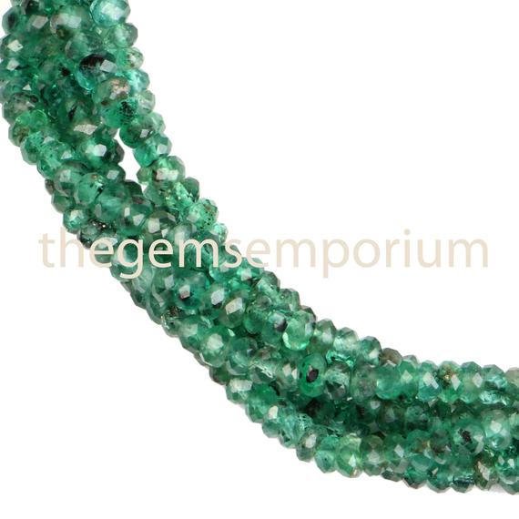 Emerald Faceted Rondelle Beads,emerald Faceted Beads,top Quality Emerald Beads,emerald Rondelle Beads,emerald Wholesale Beads,emerald Beads