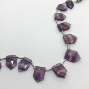 Shop Fluorite Faceted Beads! Natural Fluorite Faceted Tie Beads, 9x12mm to 12x16mm, 8 inches, Rare Beads, Gemstone Beads, Loose Strands, Semiprecious Stone Beads | Natural genuine faceted Fluorite beads for beading and jewelry making.  #jewelry #beads #beadedjewelry #diyjewelry #jewelrymaking #beadstore #beading #affiliate #ad