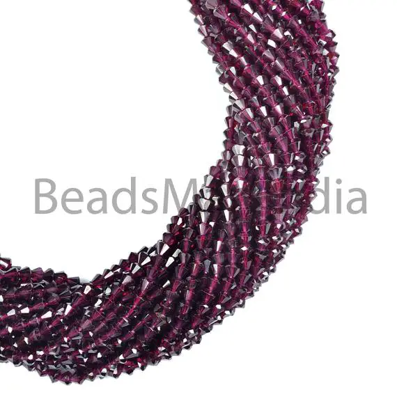 Rhodolite Garnet Fancy Shape Beads, Garnet Diamond Shape Beads, Rhodolite Faceted Beads, Garnet Beads, Garnet 4-4.50mm