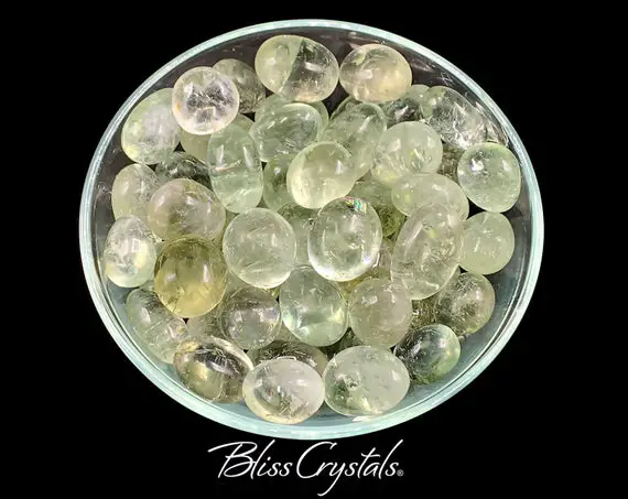 1 Prasiolite Tumbled Stone Aka Gem Green Amethyst Quartz Grade A Healing Crystal And Stone #pt47