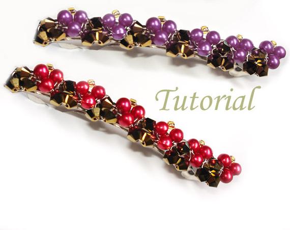 Hair Clip Tutorial Beading Tutorial Beaded Barette Berries Sweet Hair Clip Pattern Beaded Hair Accessories Hair Clip Bead Pattern Hair Clip Tutorial Beading Tutorial Beaded Barette Berries Sweet Hair Clip Pattern Beaded Hair Accessories Hair Clip Bead Pattern