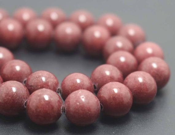 4mm-14mm Green Jade Smoot Round Loose Beads,diy Jewelry Making Beaded Accessories,15 Inches One Starand