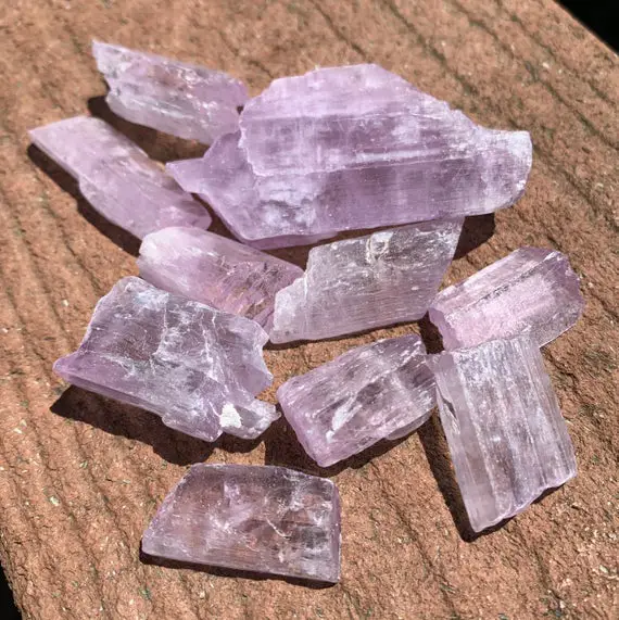 Kunzite Crystal 2.4" - Raw Mineral From Afghanistan