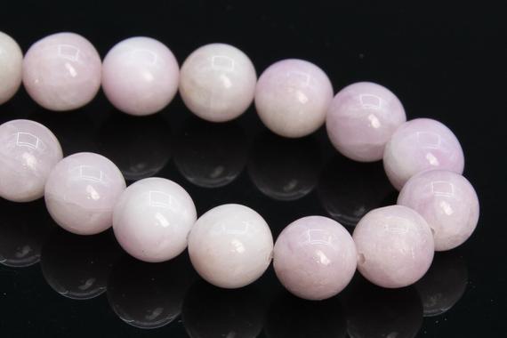 9mm Light Color Kunzite Beads Brazil Grade A+ Genuine Natural Gemstone Half Strand Round Loose Beads 7" Bulk Lot Options (109123h-2875)