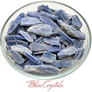 Shop Kyanite Stones & Crystals! 2 oz BLUE KYANITE Bulk Rough Blades SMALL Mixed Sizes for Crafting Healing Crystal and Stone Throat Chakra #BK45 | Natural genuine stones & crystals in various shapes & sizes. Buy raw cut, tumbled, or polished gemstones for making jewelry or crystal healing energy vibration raising reiki stones. #crystals #gemstones #crystalhealing #crystalsandgemstones #energyhealing #affiliate #ad