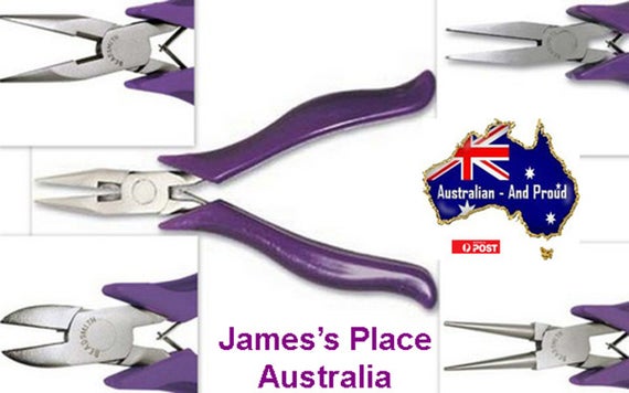 Ergo Series - Purple Pliers- Beading Craft And Jewellery Making