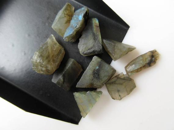 10 Or 50 Or 500 Pieces Raw Rough Loose Natural Labradorite Gemstones 13-20mm Bb480